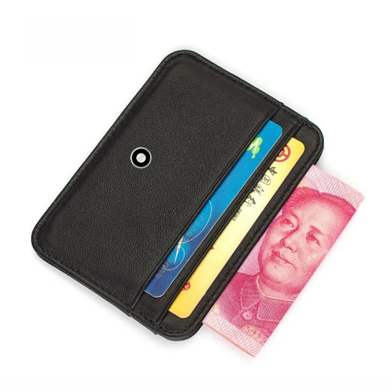Leather Wallet Men - High-end luxe zakelijke portemonnee van 100%