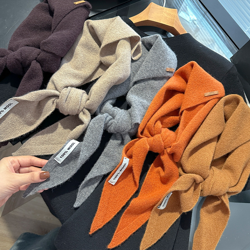 Cashmere Scarf - Gebreide Sjaal Dames 100% Wol Winter