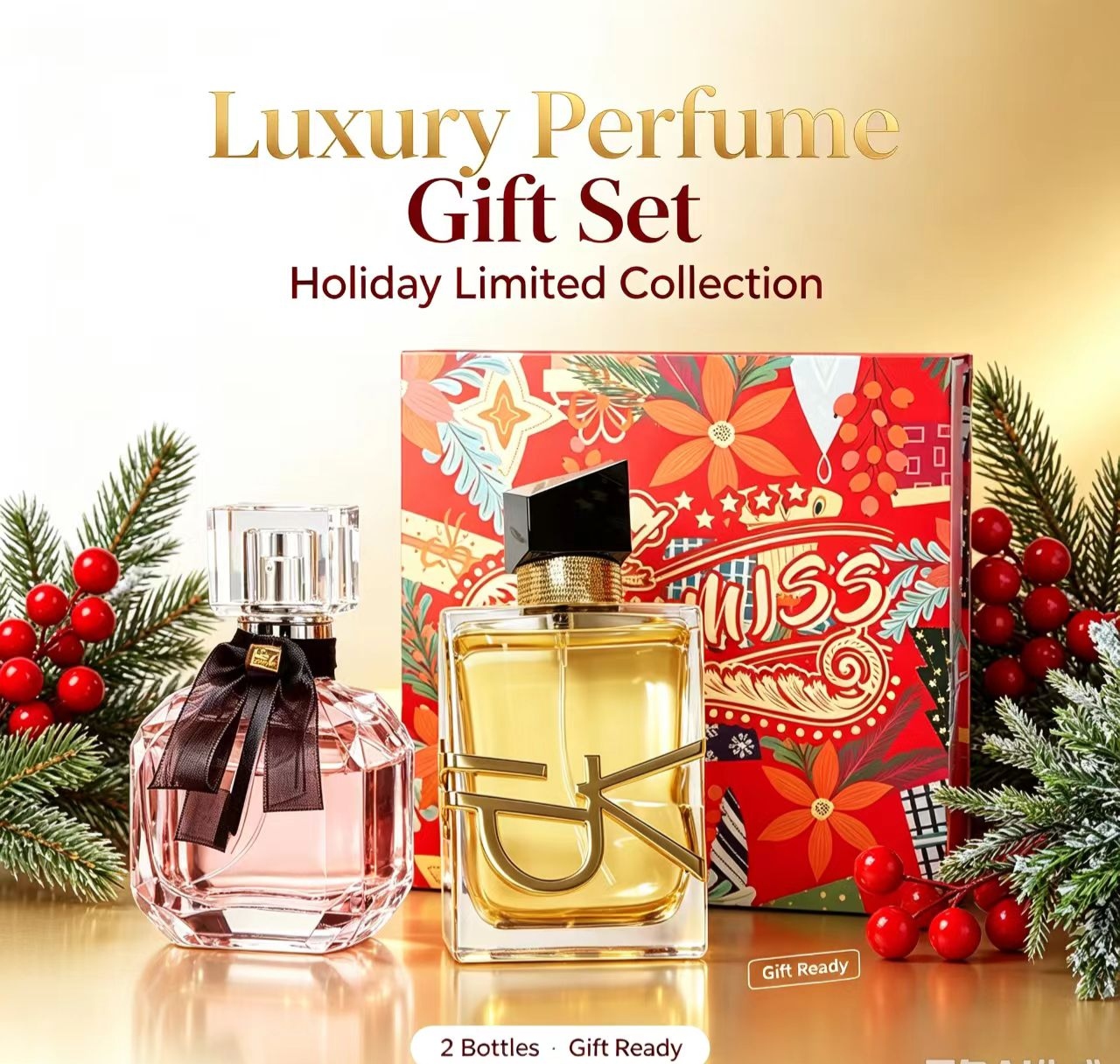 Luxury Gift Set - Luxe geurset met twee flesjes, voor