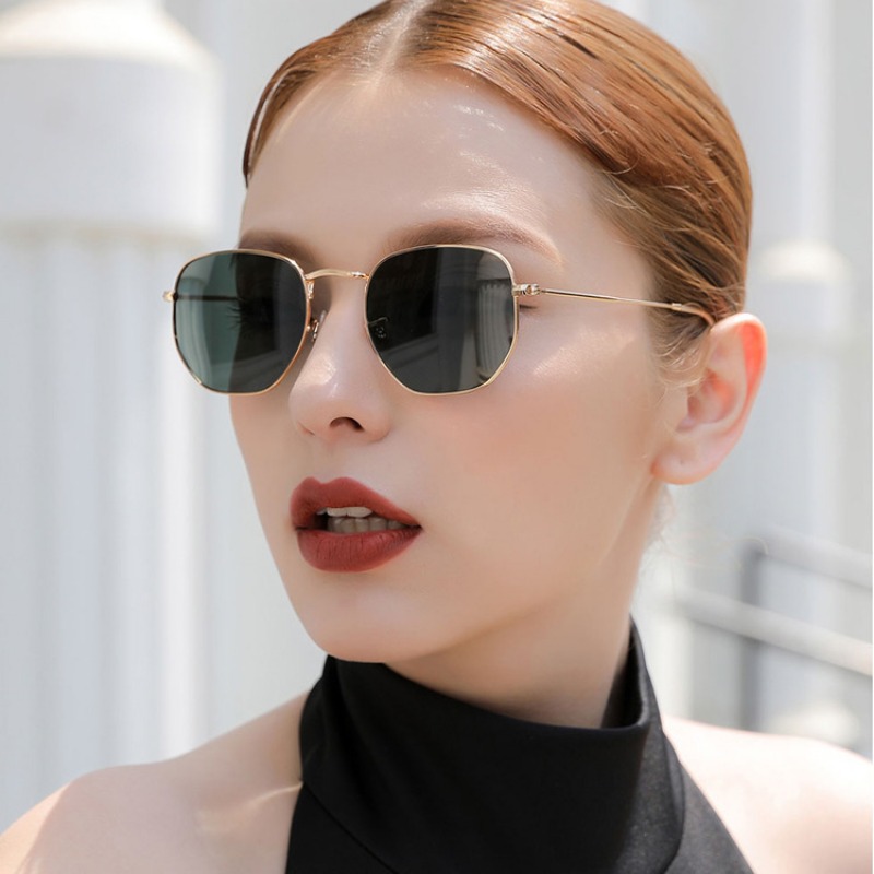 Designer Sunglasses - Ronde punk zonnebrillen voor heren, luxe