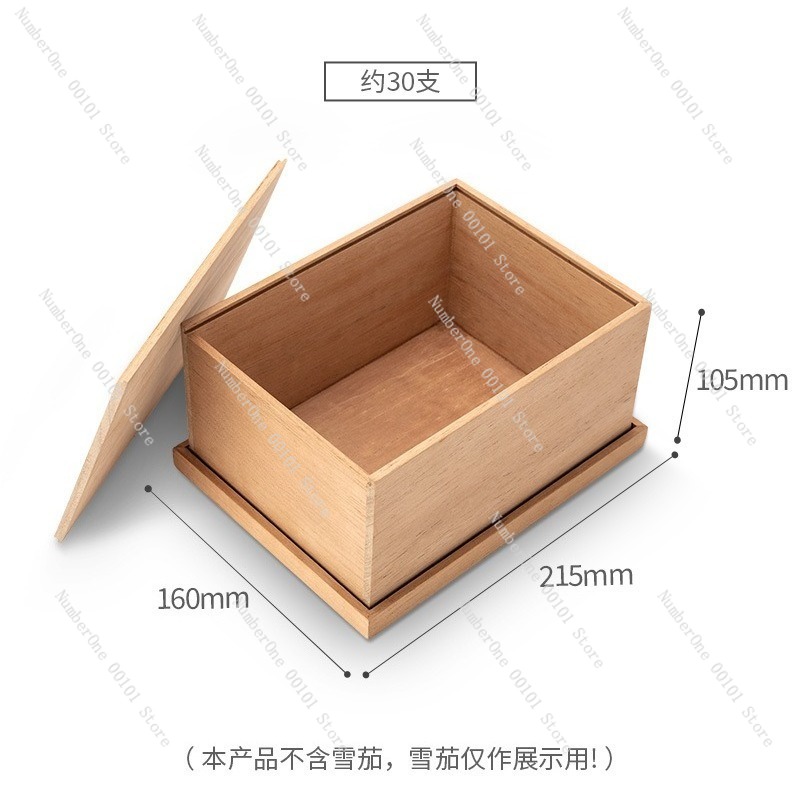 Premium Cigar Case - Premium cederhouten sigaren humidor doos, grote