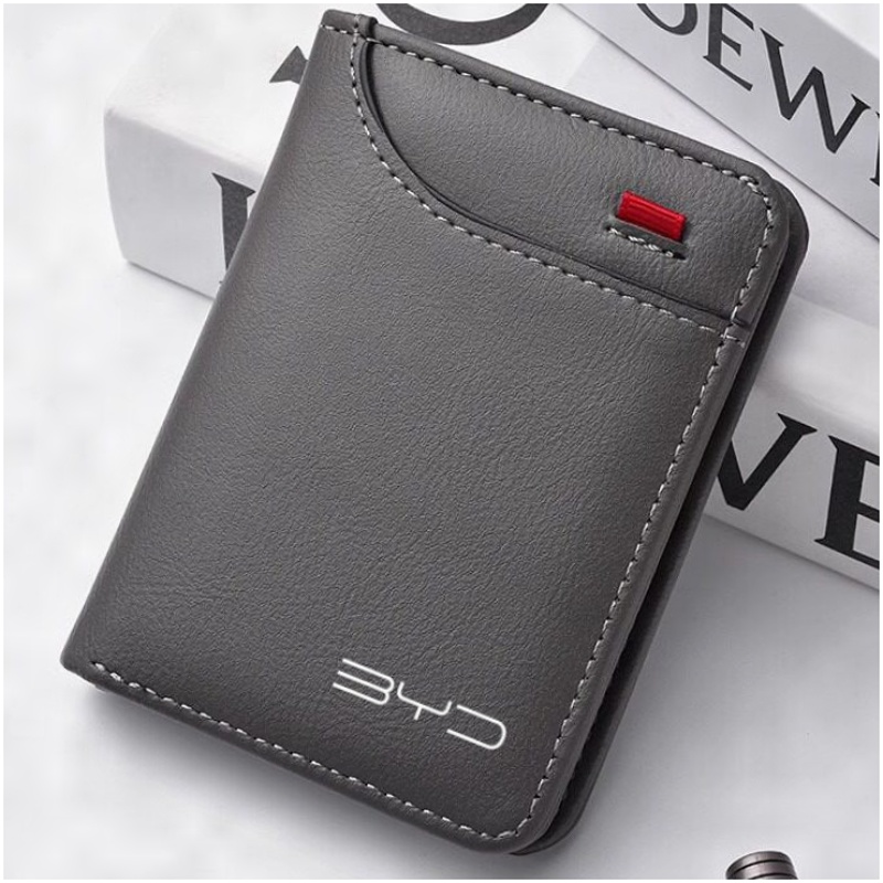 Leather Wallet Men - Herenportemonnee van leer, documentenhouder, gemaakt van