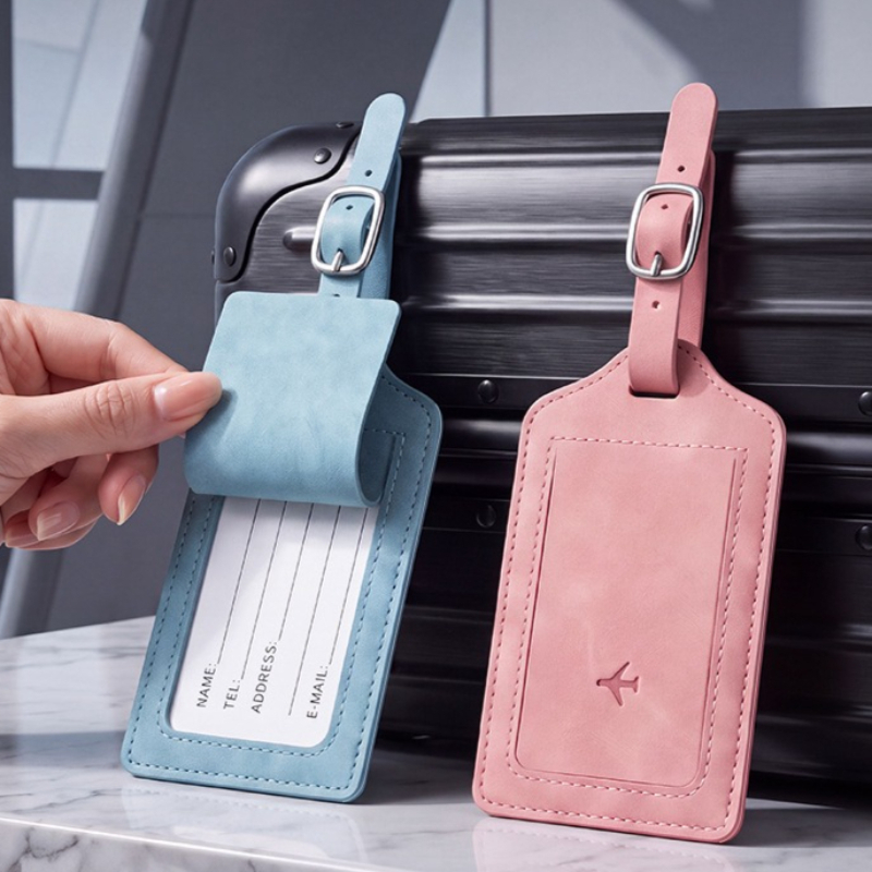 Travel Luggage Set - 1PC PU Lederen Bagage Label Dames