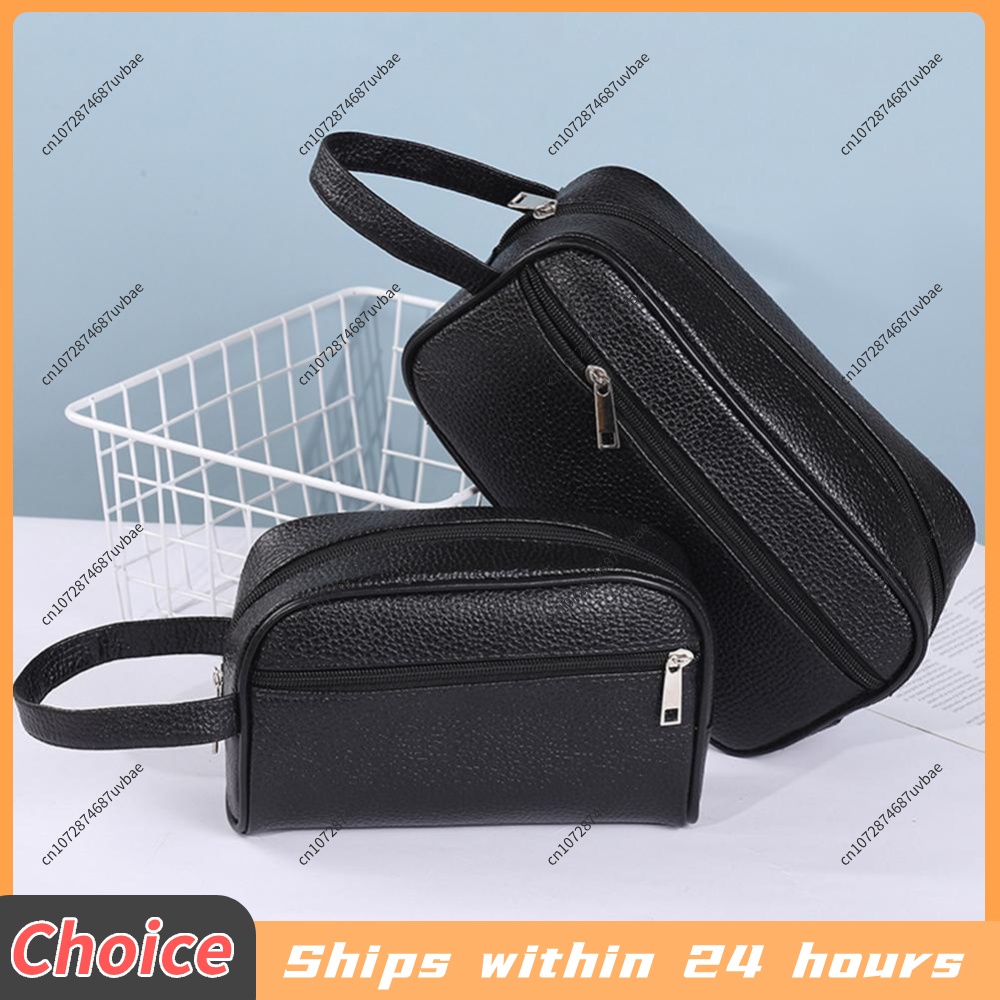 Leather Wallet Men - Heren Dames Mode Polsbandje Tas Creatief