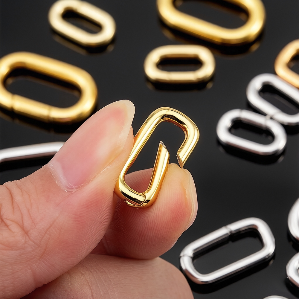Gold Plated Jewelry - 2 stuks 18K verguld gevulde ovale