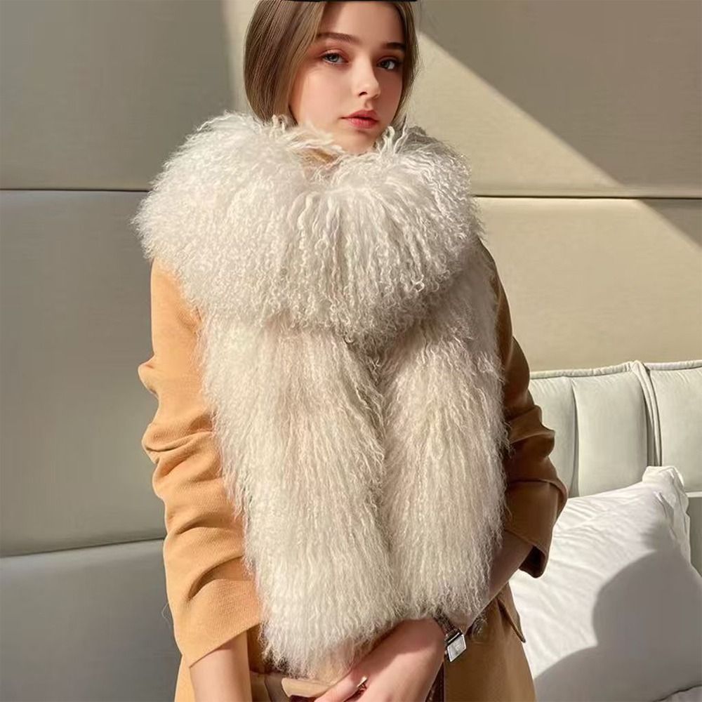 Cashmere Scarf - 180CM Imitatie Wollen Sjaal Dubbelzijdig Hele