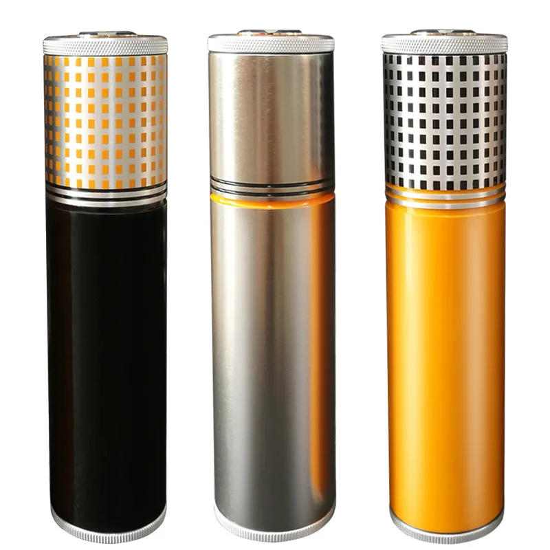 Premium Cigar Case - Humidor voor sigaren, met bevochtigingsbuis, doos,