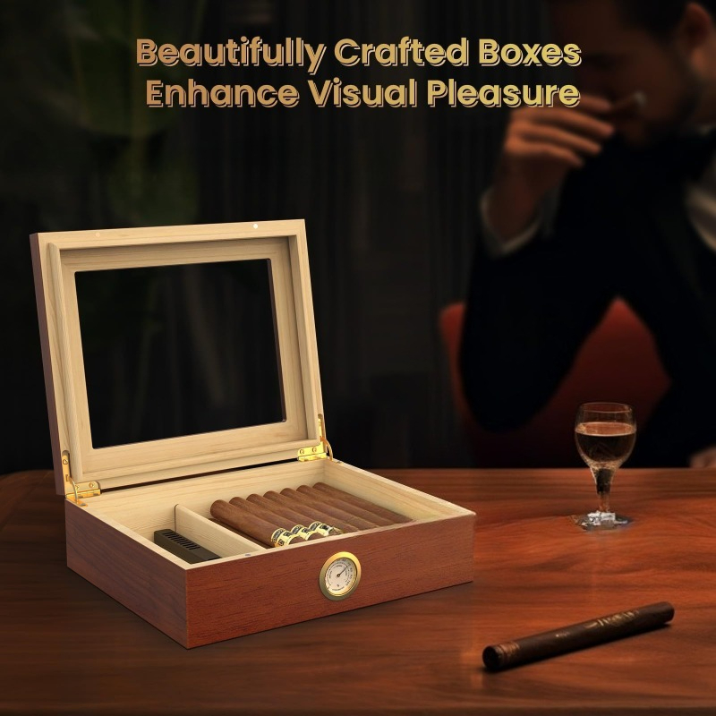 Sigaar Humidor Box Sigarenkoke - Premium Cigar Case recensie en prijs