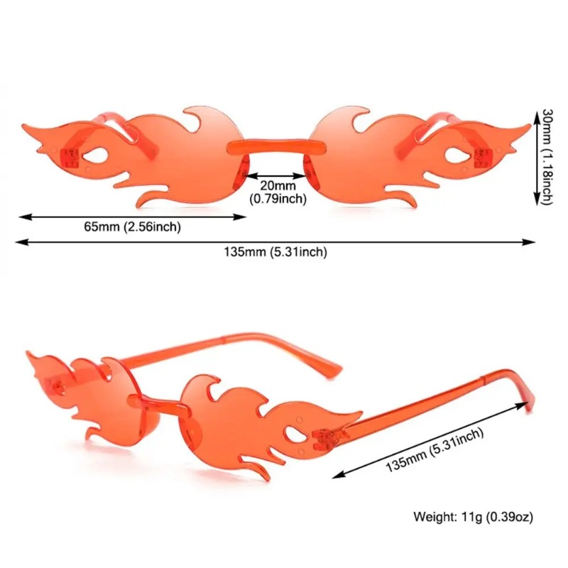 Fire Flame zonnebril Dames Des - Designer Sunglasses recensie en prijs