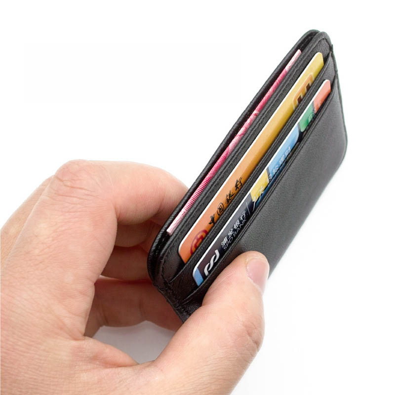 High-end luxe zakelijke portem - Leather Wallet Men recensie en prijs