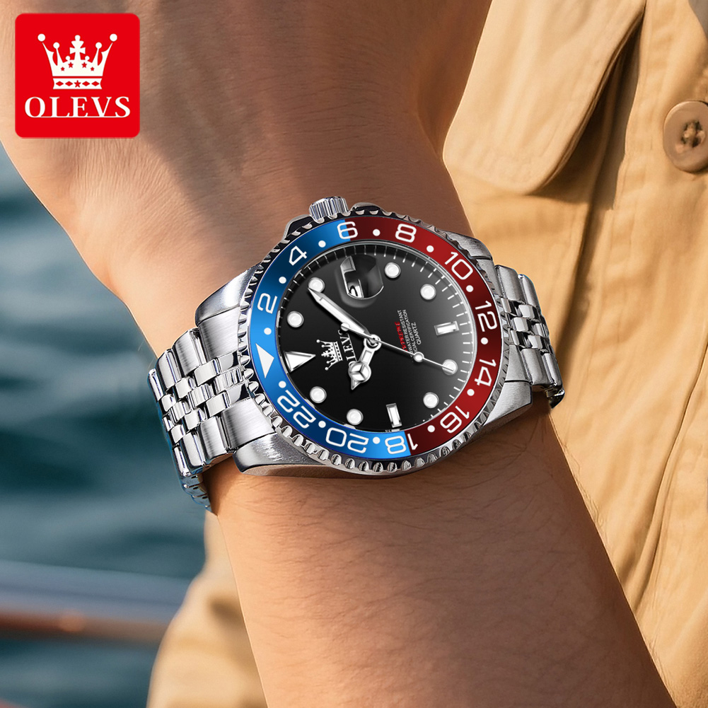 OLEVS 5657 Origineel Merk Here - Luxury Watch Men recensie en prijs