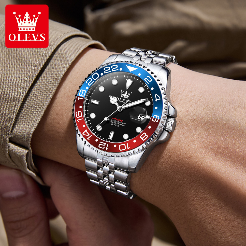 OLEVS 5657 Origineel Merk Here - Luxury Watch Men recensie en prijs