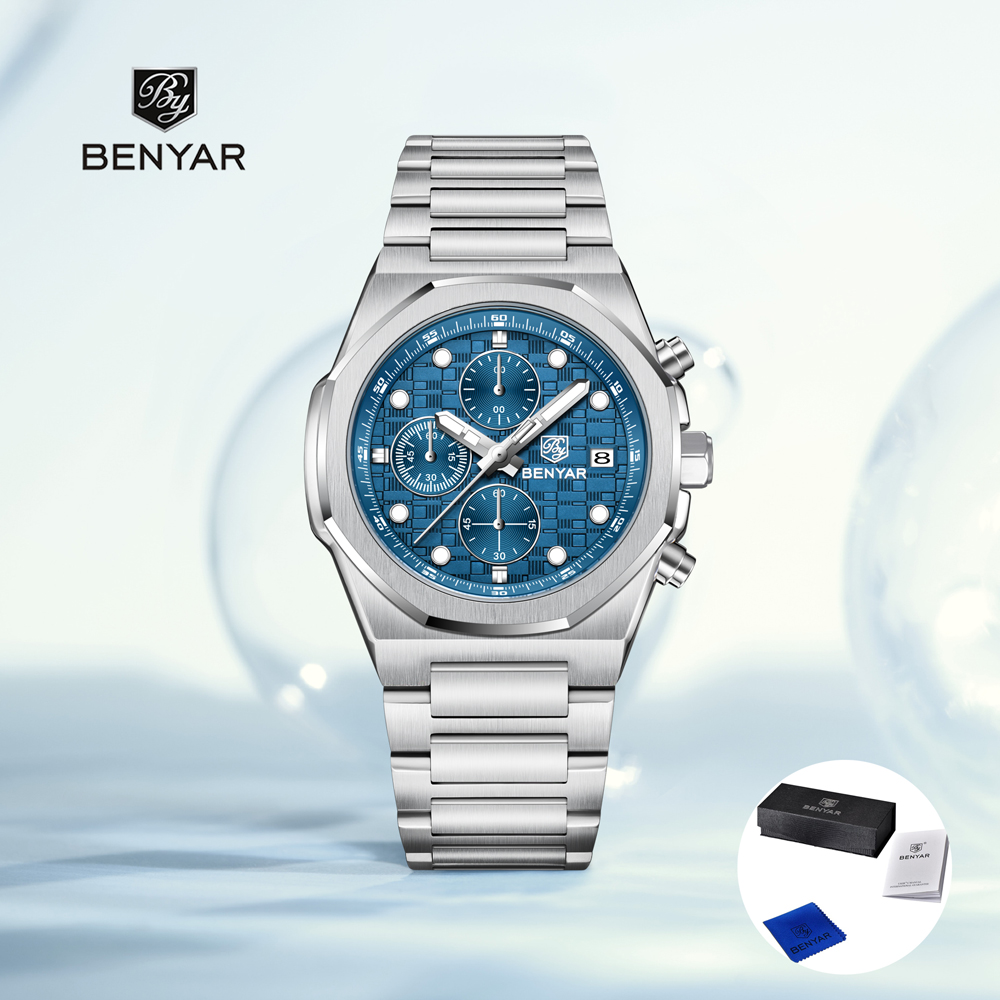 2023 Nieuwe BENYAR heren Horlo - Luxury Gift Set recensie en prijs