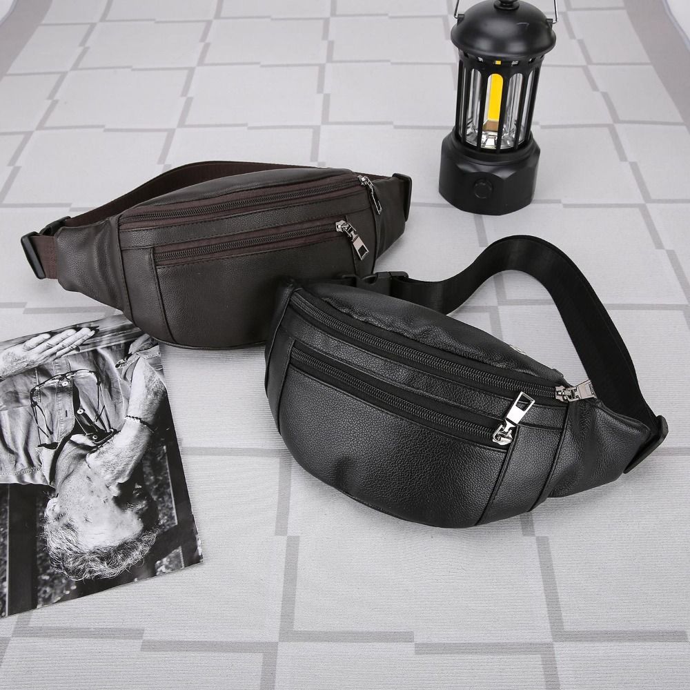 Multifunctionele crossbody-por - Leather Wallet Men recensie en prijs