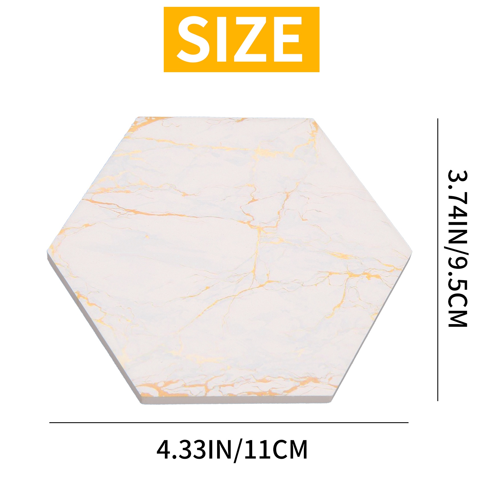 8 PC-onderzetters voor drankje - Marble Coaster Set recensie en prijs
