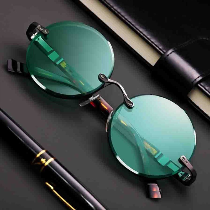 Modeklassieke randloze zonnebr - Designer Sunglasses recensie en prijs