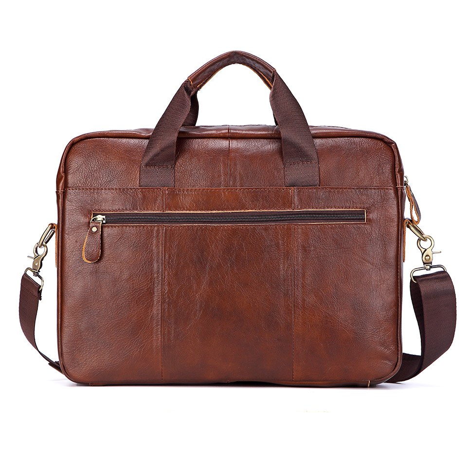 Mannen Echt Lederen Handtassen - Leather Briefcase recensie en prijs