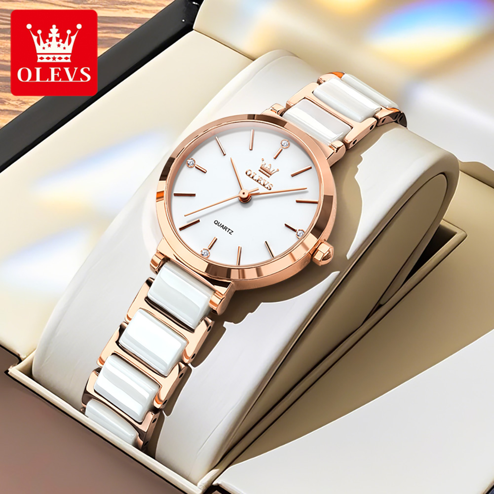 OLEVS Dameshorloge 5877 Luxe E - Luxury Gift Set recensie en prijs
