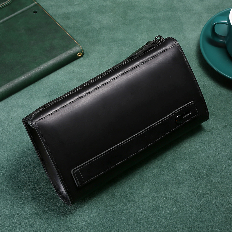 Herenclutch Lange handtas Zake - Leather Wallet Men recensie en prijs