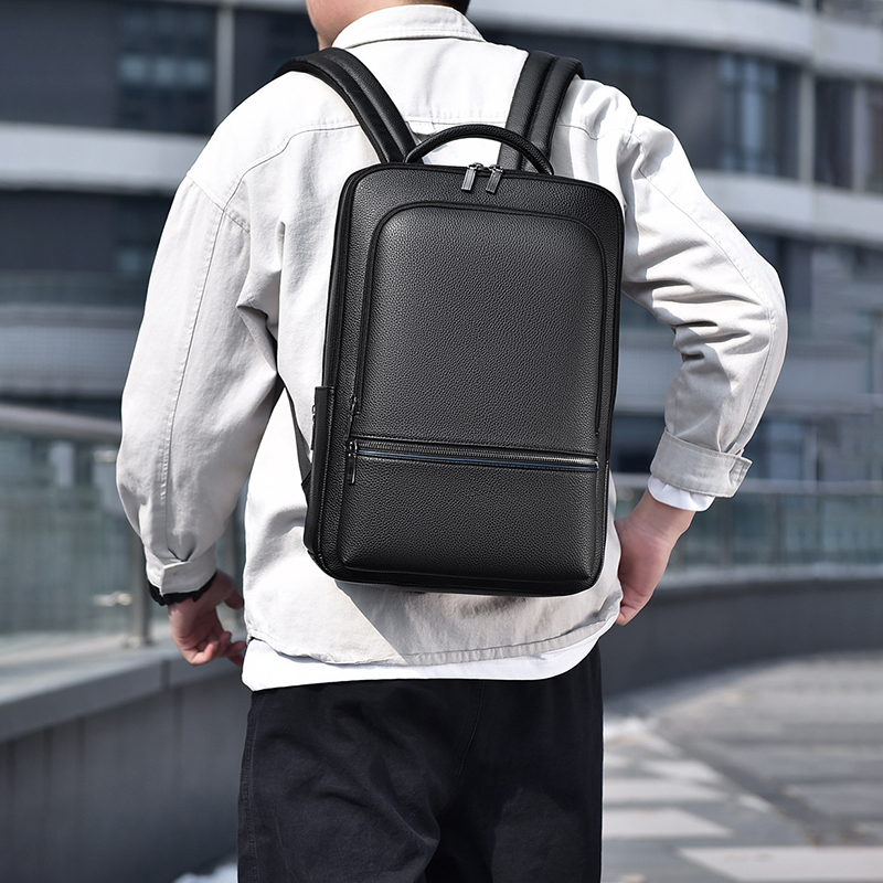 Pu Lederen Heren Rugzak Usb Op - Leather Briefcase recensie en prijs