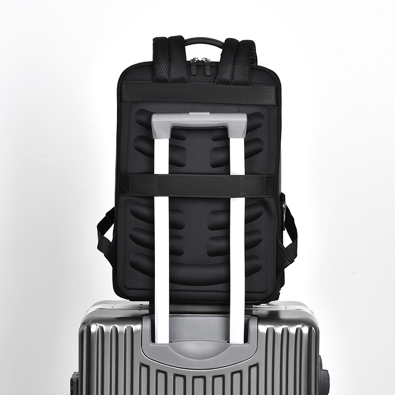 Pu Lederen Heren Rugzak Usb Op - Leather Briefcase recensie en prijs