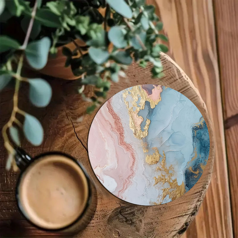 4 stuks marmeren onderzetters  - Marble Coaster Set recensie en prijs