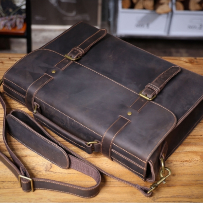 Luxe Originele Herenhandtas Ec - Leather Briefcase recensie en prijs