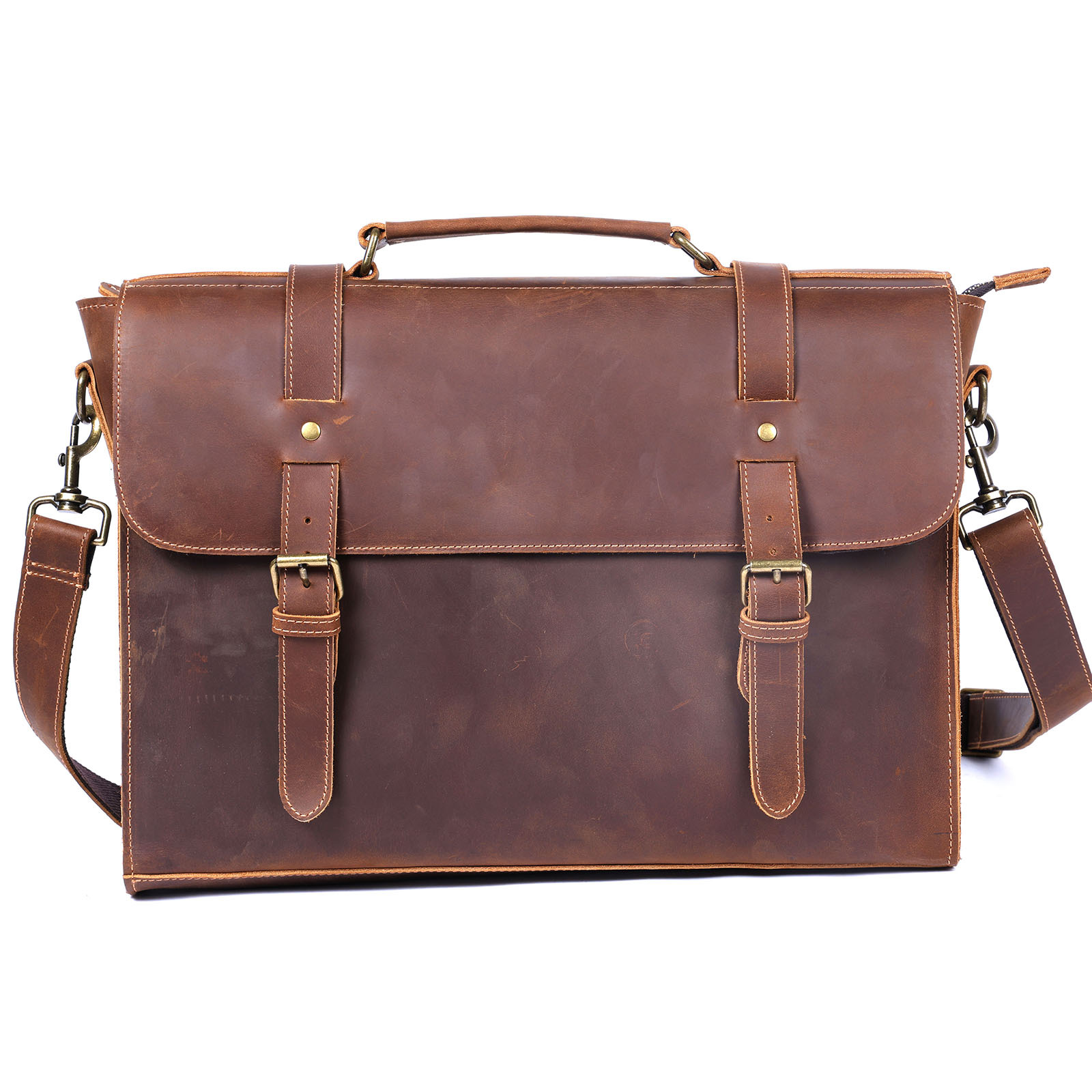 Luxe Originele Herenhandtas Ec - Leather Briefcase recensie en prijs