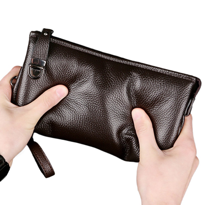 2025 Handtas Mannen Echte Koei - Leather Wallet Men recensie en prijs