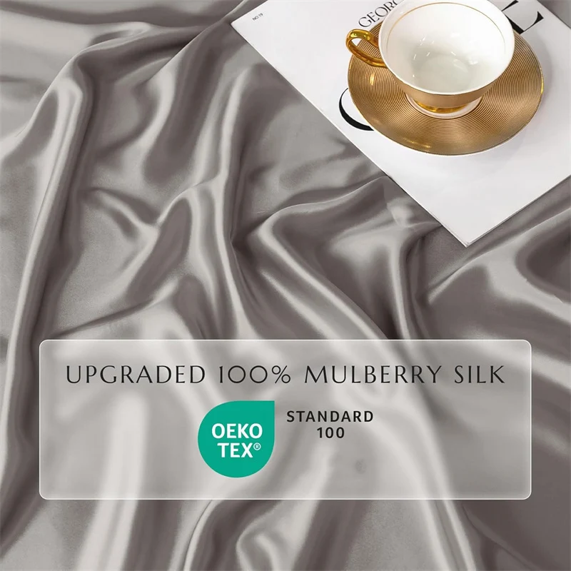100% moerbeizijde 4/6-delige b - Silk Pillowcase recensie en prijs