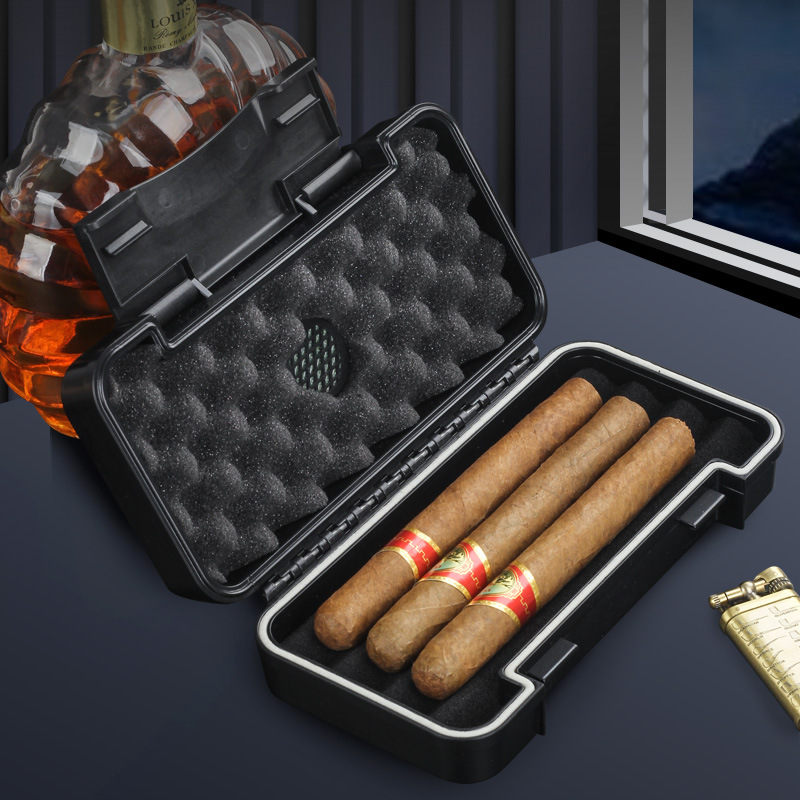 Cigaar Plastic Reishumidor Kof - Premium Cigar Case recensie en prijs