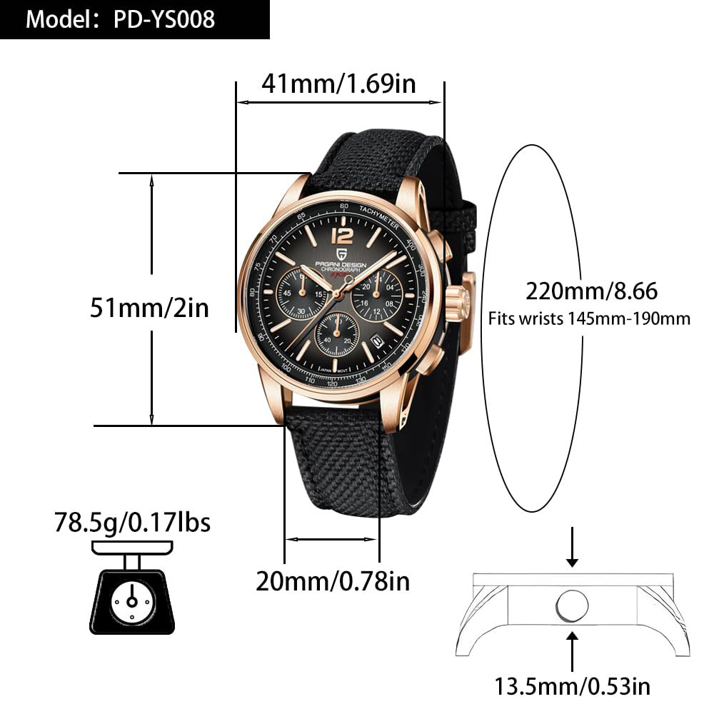 PAGANI ONTWERP Nieuwe Heren Ho - Luxury Watch Men recensie en prijs