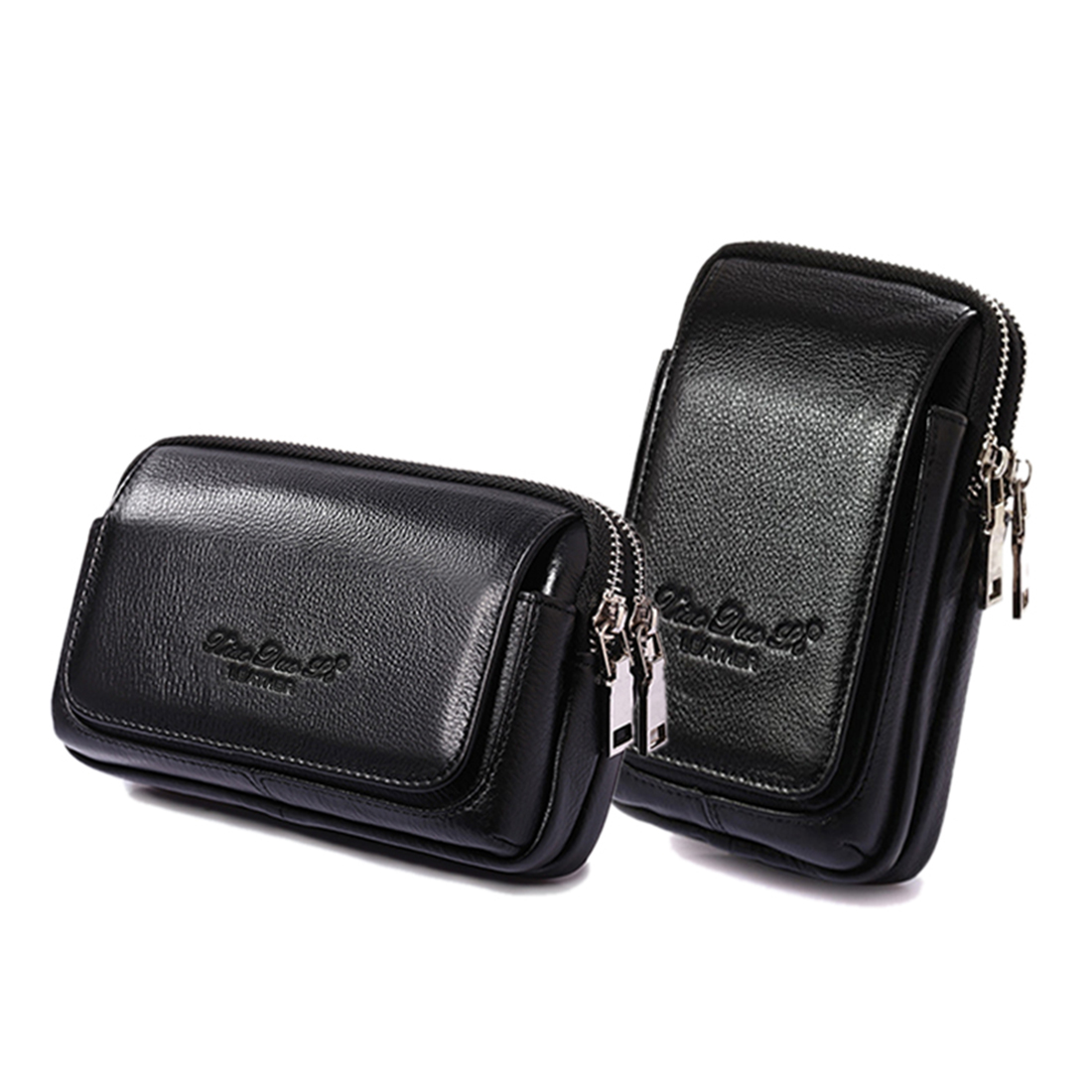 Mannen Echt Leer Taille Fanny  - Leather Wallet Men recensie en prijs