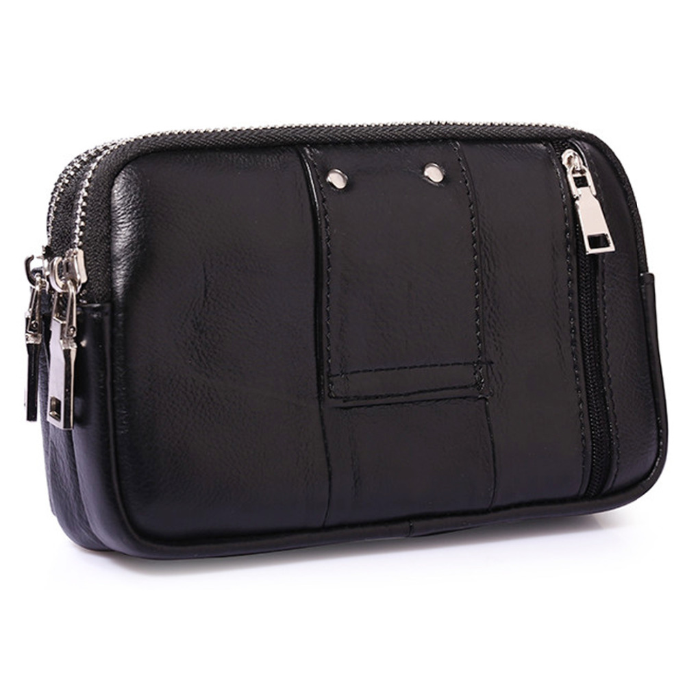 Mannen Echt Leer Taille Fanny  - Leather Wallet Men recensie en prijs