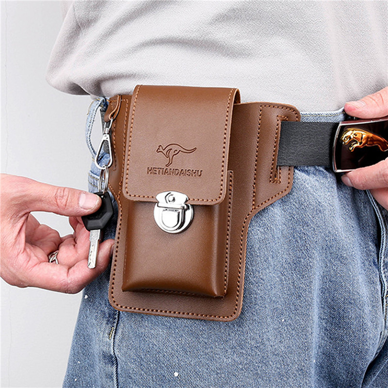 Telefoonriemtas voor herentass - Leather Wallet Men recensie en prijs