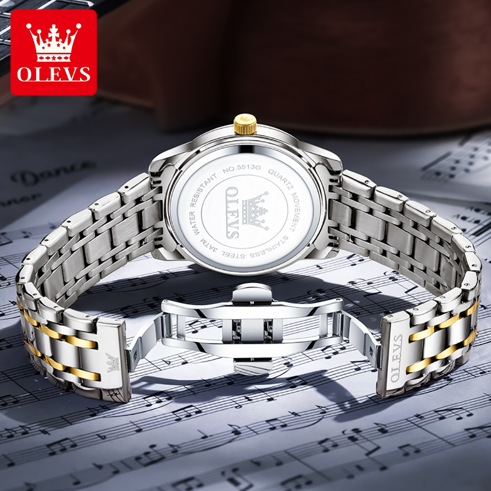 OLEVS merk mode herenhorloges  - Luxury Watch Men recensie en prijs