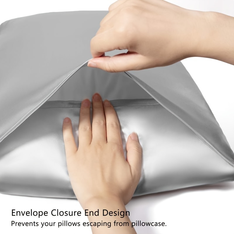 2-delige satijnen kussenslopen - Silk Pillowcase recensie en prijs