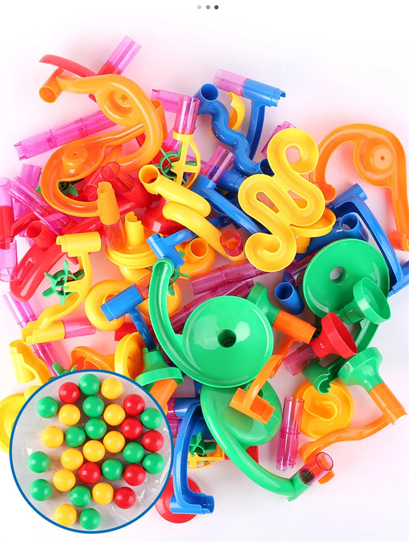 50-142PCS 3D Doolhof Bal Rol S - Marble Coaster Set recensie en prijs