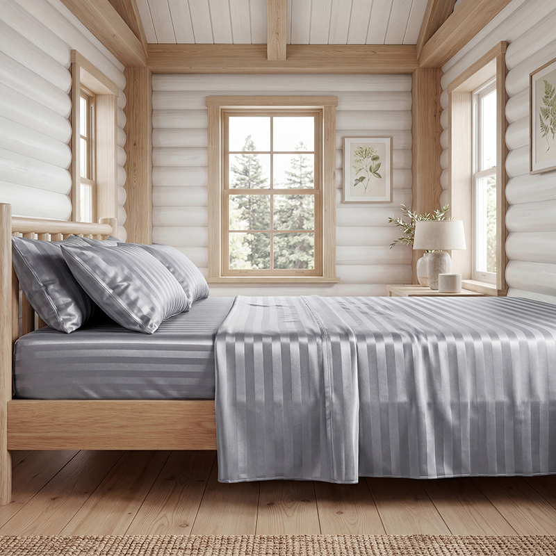Kreukvrije gestreepte satijnen - Silk Pillowcase recensie en prijs