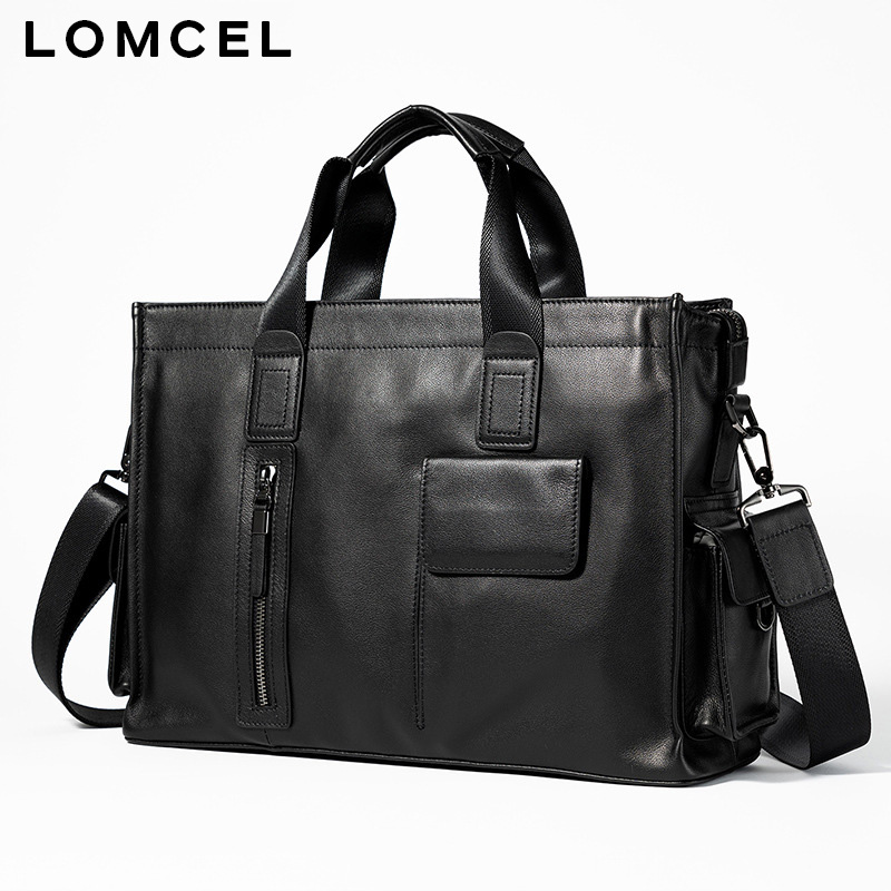 LOMCEL P116: een modieuze hand - Leather Briefcase recensie en prijs