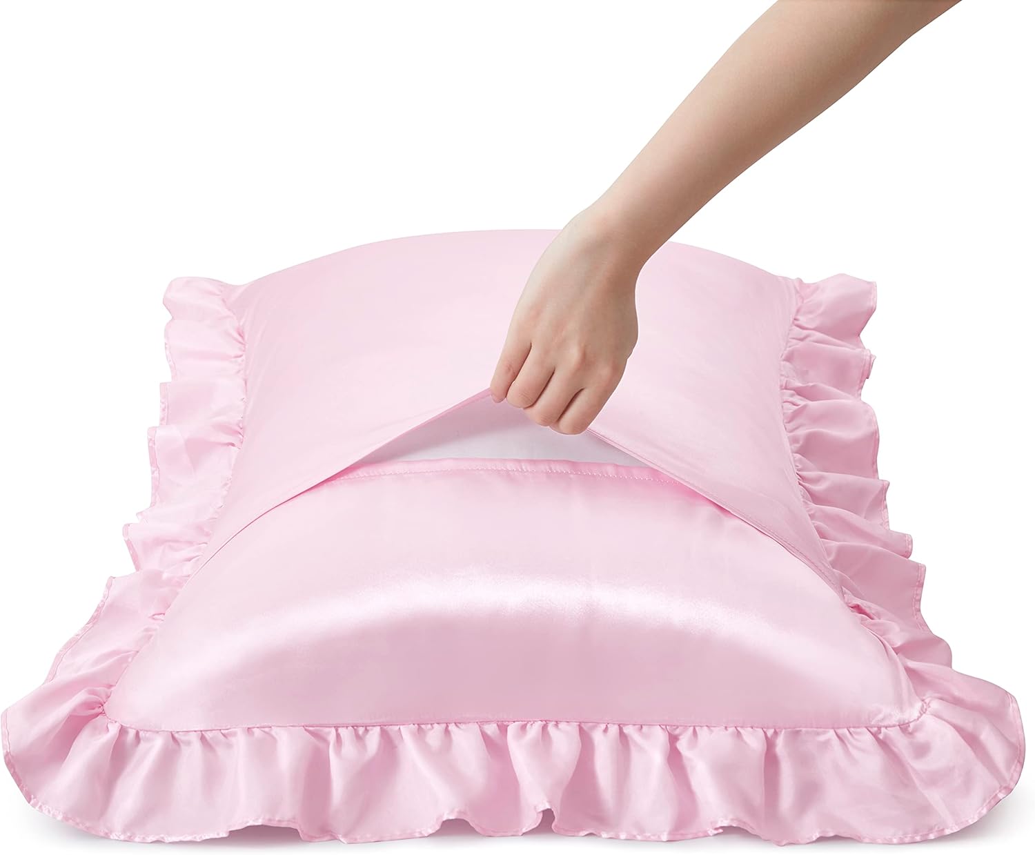 2 stuks satijnen kussenslopen  - Silk Pillowcase recensie en prijs