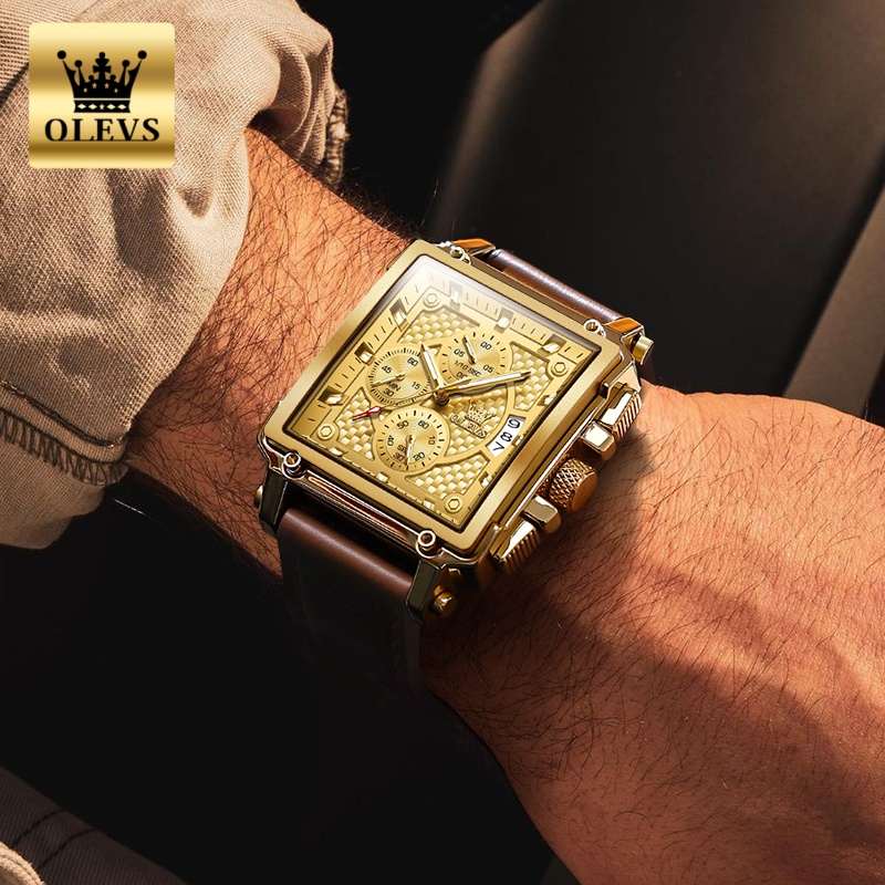 OLEVS merk herenhorloges water - Luxury Watch Men recensie en prijs