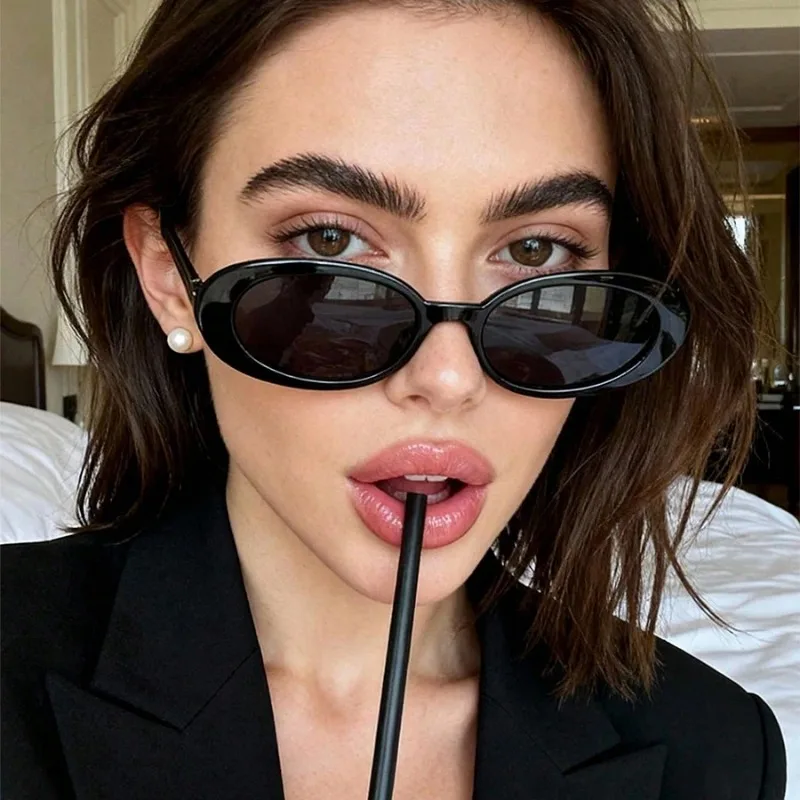Vintage ovale zonnebril, luxe  - Designer Sunglasses recensie en prijs