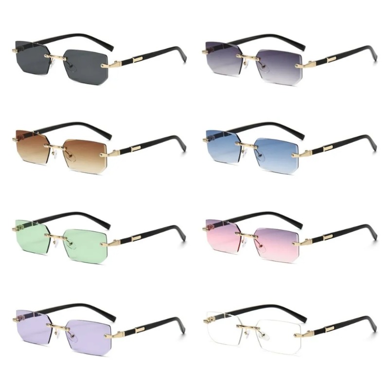Trendy randloze zonnebrillen v - Designer Sunglasses recensie en prijs