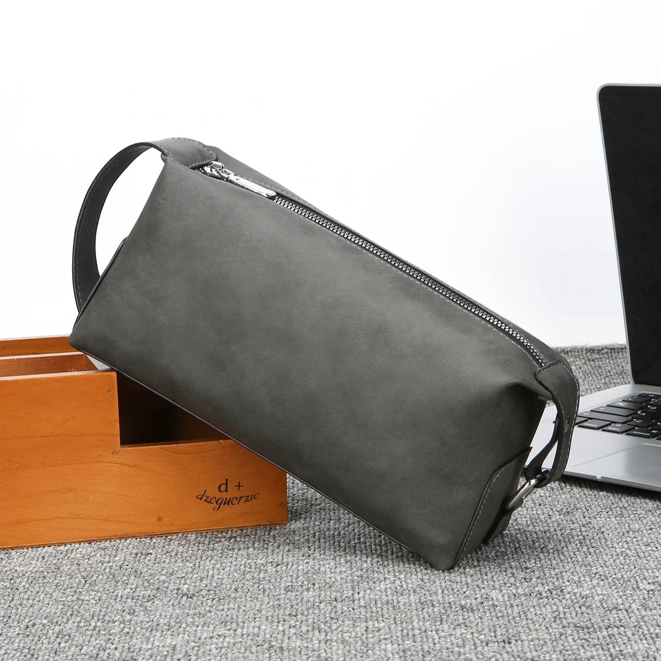 Reistasje van kunstleer voor h - Travel Luggage Set recensie en prijs